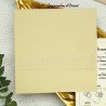 Faire-part DOUNYA - Invitation beige crème avec programme mariage picto