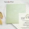 Faire-part CHERAZ - Invitation champêtre chic avec motif floral