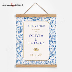 Wedding Welcome Poster | Chic and Refined