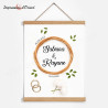 Wedding Welcome Poster | Rustic Chic