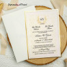 copy of Faire-Part GRACE - Mariage baroque chic avec initiales et dorure